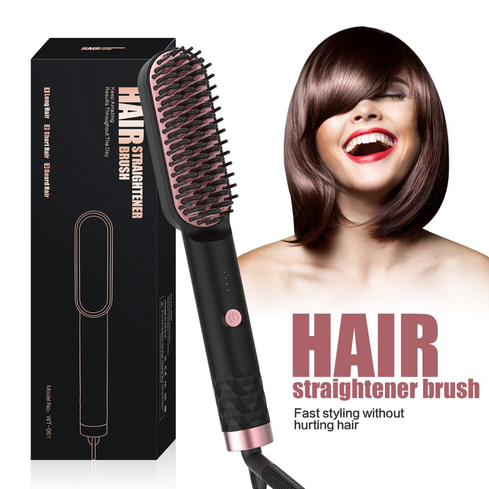 Electric Straightener Hot Comb Hair Care in Hair Straightening