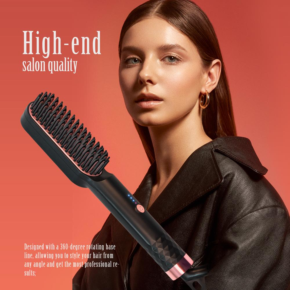 Electric Straightener Hot Comb Hair Care in Hair Straightening