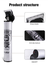 Afbeelding in Gallery-weergave laden, Hair Clippers Cordless Rechargeable Grooming Kits T-Blade Close Cutting Trimmer