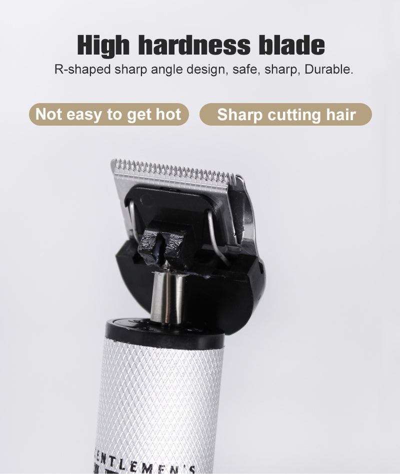 Hair Clippers Cordless Rechargeable Grooming Kits T-Blade Close Cutting Trimmer