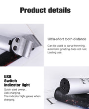 Afbeelding in Gallery-weergave laden, Hair Clippers Cordless Rechargeable Grooming Kits T-Blade Close Cutting Trimmer