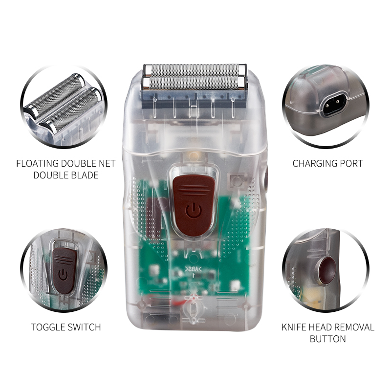 Professional Rechargeable Beard Hair Clipper Trimmer