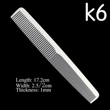 Cargar imagen en el visor de la galería, Stainless Steel Silver Metal Barber Comb | UBEATOR