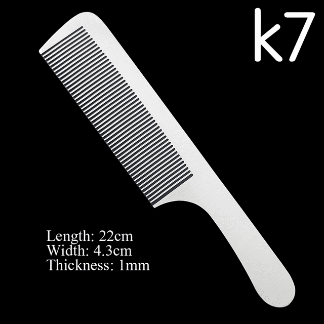 Stainless Steel Silver Metal Barber Comb | UBEATOR