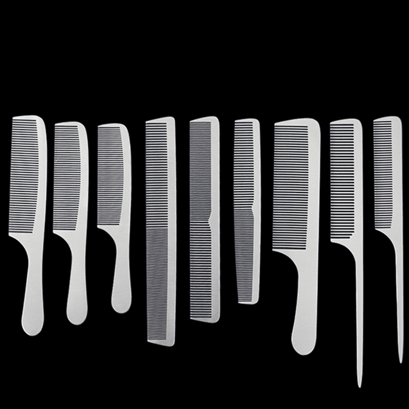 Stainless Steel Silver Metal Barber Comb | UBEATOR