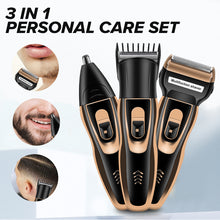 Carica l&#39;immagine nel visualizzatore di Gallery, Electric Shaver Razor Cordless Beard Trimmer 