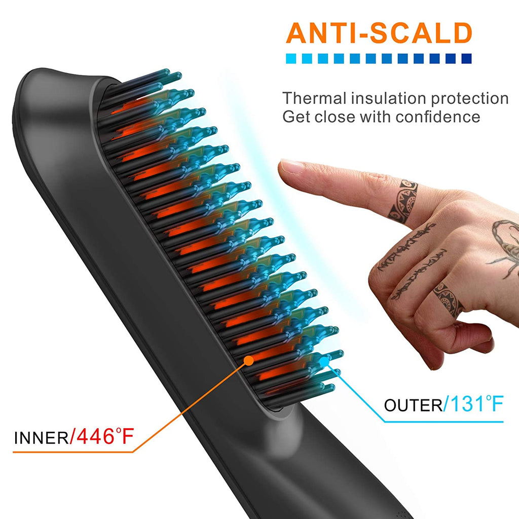 Haarglätter Bart-Kit für Männer