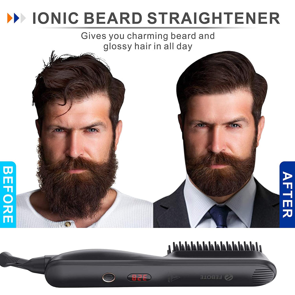 Haarglätter Bart-Kit für Männer