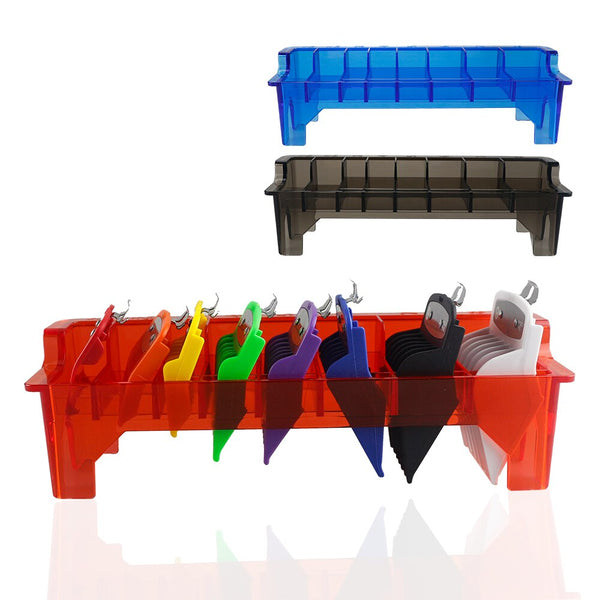 UBEATOR 8Pc Universal Hair Clipper Guide Storage Box