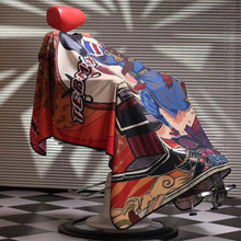 Charger l&#39;image dans la galerie, TRU BARBER Silicone neck cape, 100% Polyester
