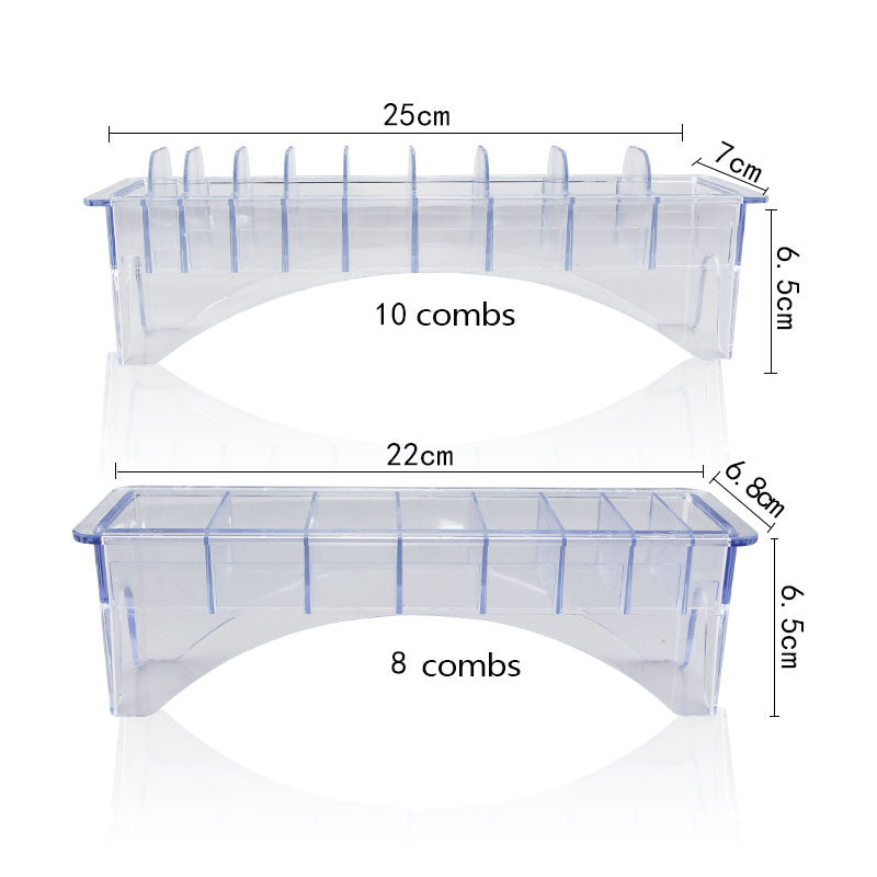 8*Clipper Metal Guide Combs For Wahl