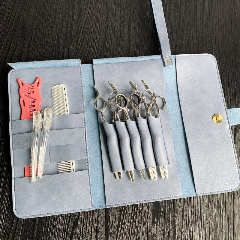 Barber Tools Leather Storage Bag