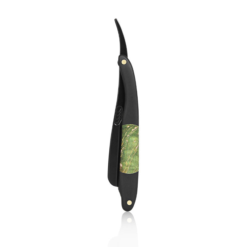 Ebenholz-Zinklegierungs-Rasiermesserhalter
