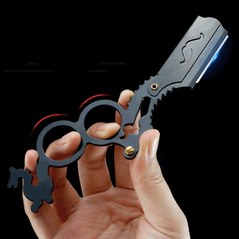 Double Ring Straight Razor | UBEATOR