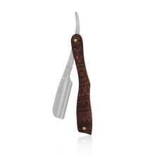 Charger l&#39;image dans la galerie, Rosewood Round Handle Razor Holder | UBEATOR