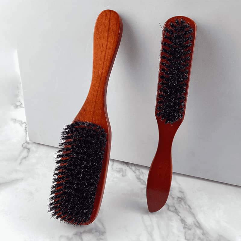 Solid Wood 100% Boar Bristle Shaving Brush