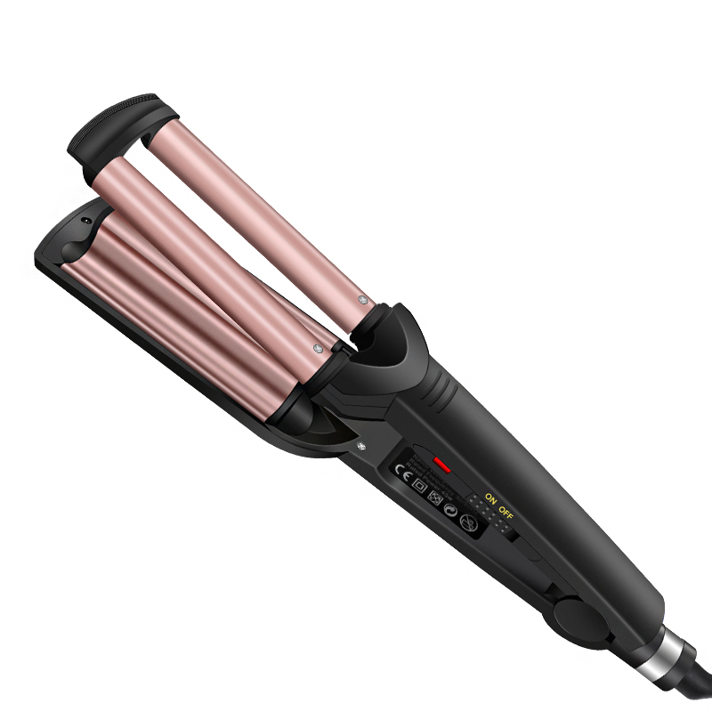Professional Hair Tools Curling Iron Ceramic Triple Barrel UBEATOR